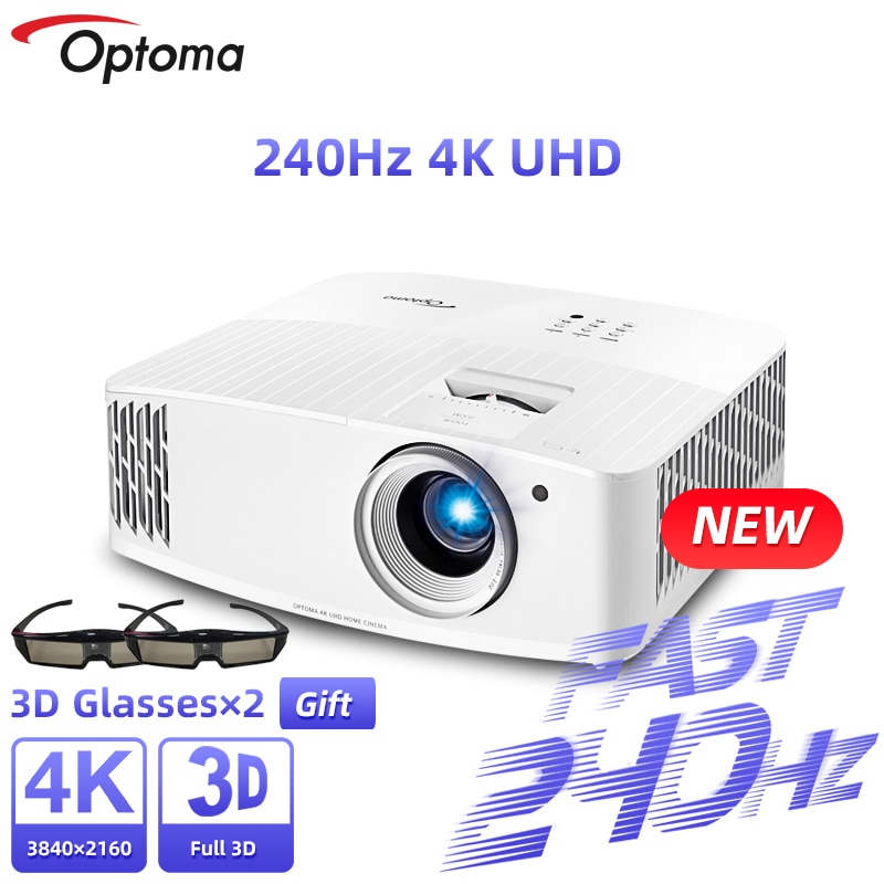 Optoma ӿ 4K , 3840x2160, 240Hz , WiFi 3D HDR  , Ȩ þ ó׸ UHD506